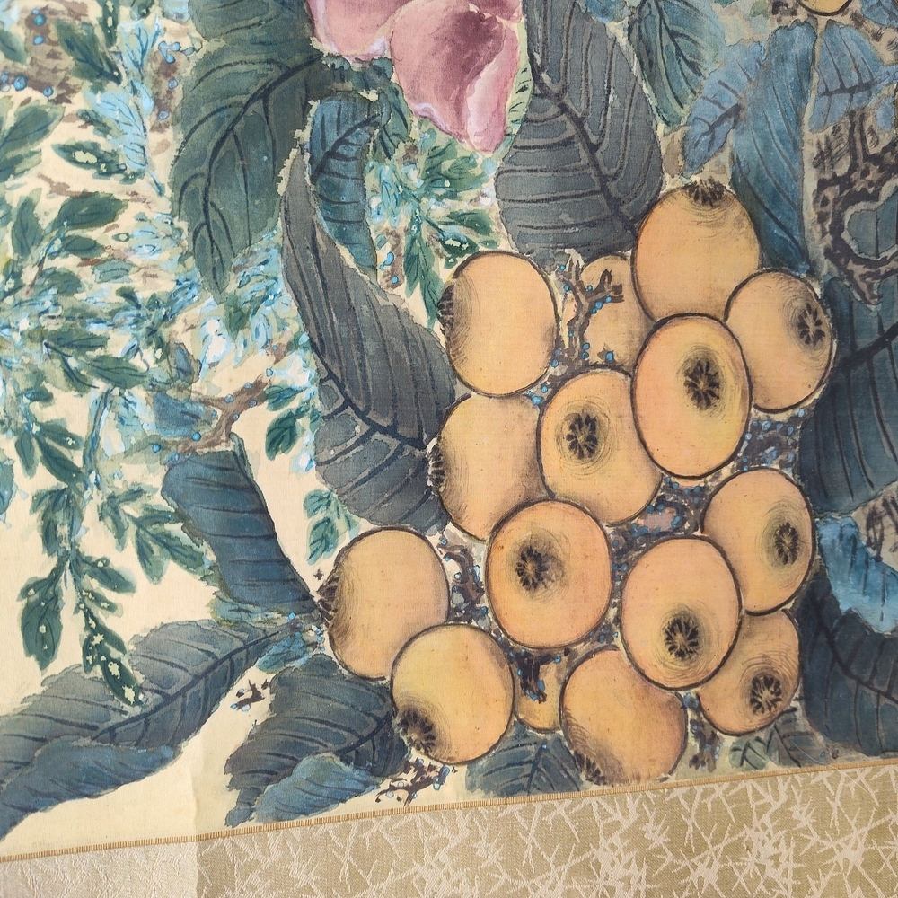 Zhang Xiong (Qing Dynasty) Hand Painted Silk On Paper Scroll, 1878 - Picture 5 of 15